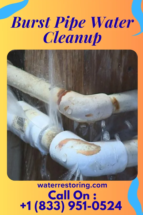 Burst Pipe Water Cleanup in Huntington Center, VT