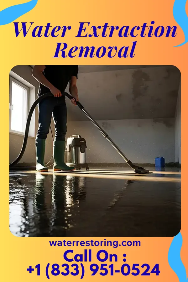 Water Extraction Removal in Huntington Center, VT